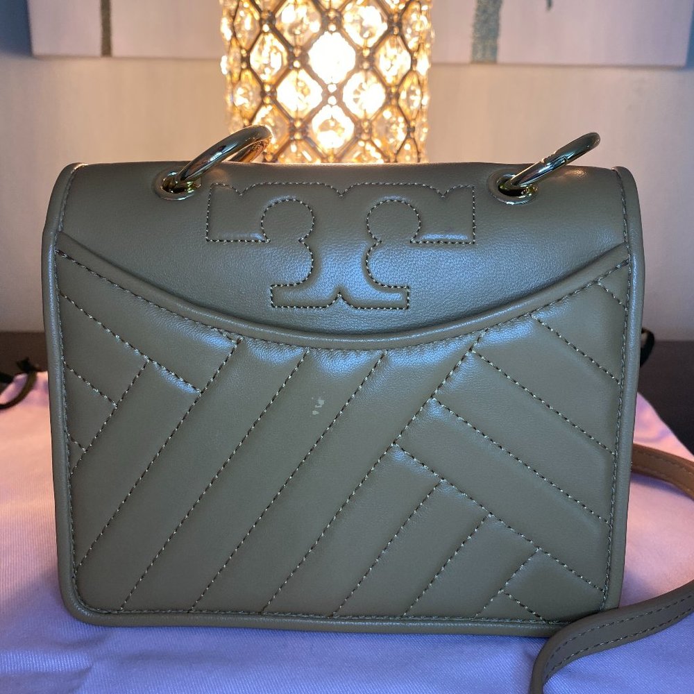 Tory Burch Alexa Vachetta Mini Shoulder Bag ✨NWOT✨